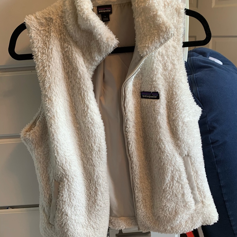Patagonia furry vest!